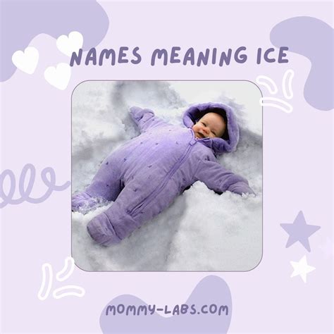 Names Meaning Ice - 100+ Cool Winter-Inspired Names