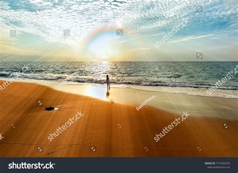 4,246 Rainbow over beach Images, Stock Photos & Vectors | Shutterstock