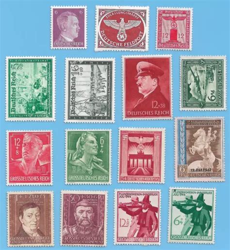 GERMANY WW2 GERMAN Mixed Swastika Army Hitler Feldpost Stamp Lot WW2 ERA #22 $3.64 - PicClick