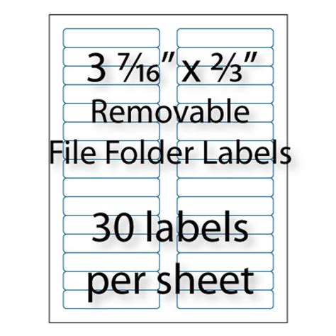 Wholesale Removable File Folder Labels | Avery® 8066 | Stik2it