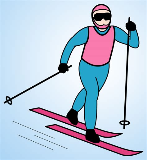 skis clipart - Clip Art Library