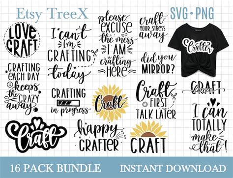 Crafters SVG Bundle by Oxee Craft SVG Crafting SVG Craft | Etsy UK