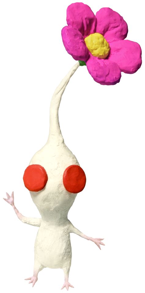 File:White Pikmin P2 art.png - Pikipedia, the Pikmin wiki