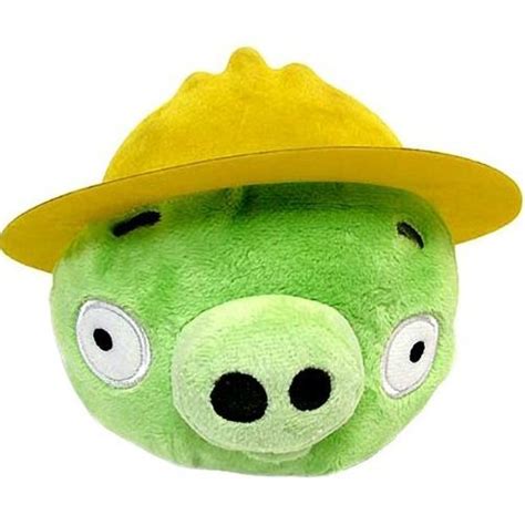 Angry Birds Plush 6-Inch Pig with Chef Hat: Amazon.co.uk: Toys & Games