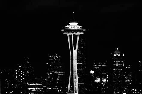 Wallpaper ID: 282683 / seattle space needle at night 4k wallpaper free ...