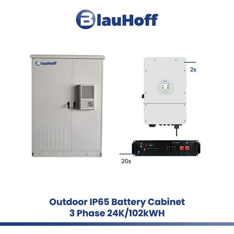 Blauhoff Maxus Ip65 Outdoor Installation 24k/102kWh - Blauhoff