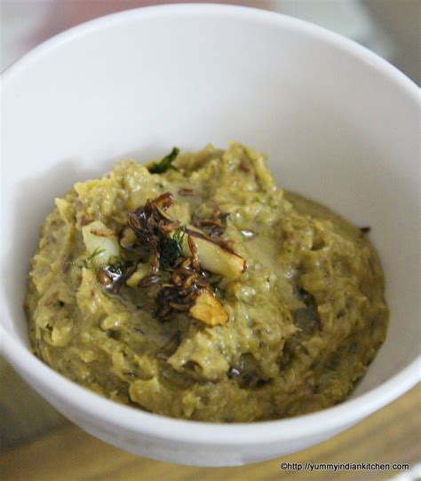 Green Chilli Chutney Recipe, Thecha Recipe - Yummy Indian Kitchen