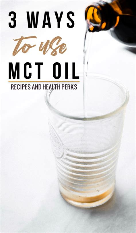 How to Use MCT Oil (3 Recipes & Healthy Benefits) | Cotter Crunch