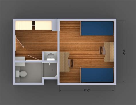 Liberty University Residential Commons Floor Plan - floorplans.click