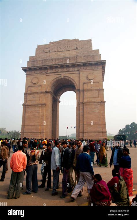 India Gate War Memorial in Delhi Stock Photo - Alamy