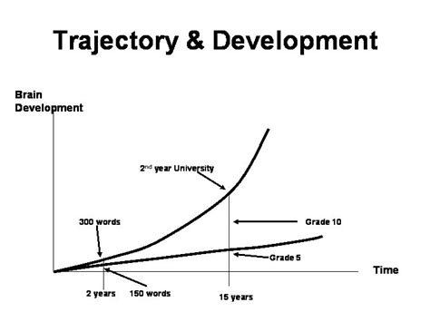 Rob's Thoughts: Vocabulary - the Trajectory of Development