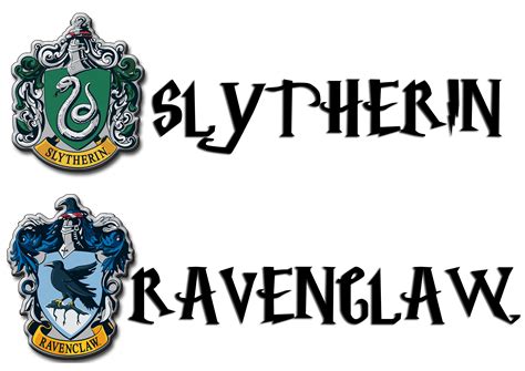 Slytherin and Ravenclaw Labels | Slytherin, Harry potter classroom, Ravenclaw