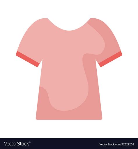 Red shirt design Royalty Free Vector Image - VectorStock