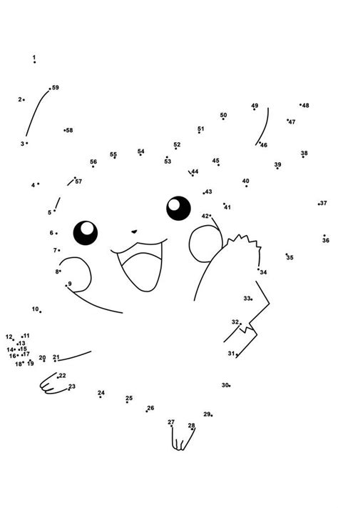 Dot to Dot Printables - Best Coloring Pages For Kids | Pokemon coloring pages, Dot to dot ...