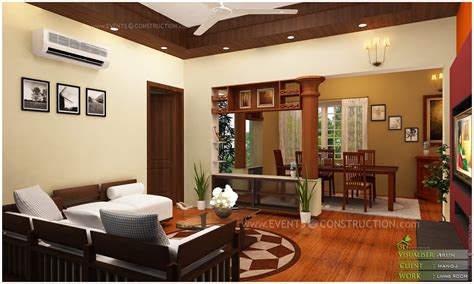 Living Room Kerala Traditional Interior Design - Because, knowing where ...