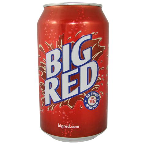 BIG RED Soda USA, 355 ml-Dose, 12 fl. oz. - US-Shop Berlin