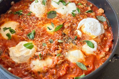 Epic One Pot Lasagna With The Best Low Carb Pasta Sauce - Casea Keto