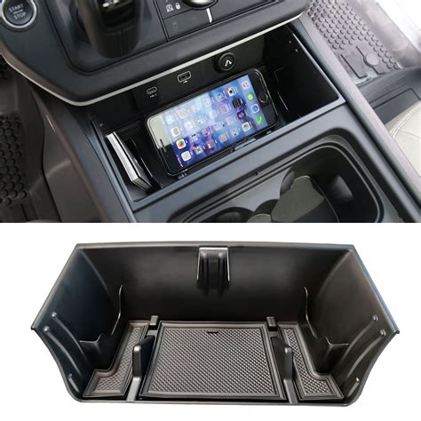 Buy YEVEDUO for Land Rover Defender Accessories 2020-2022 Center Console Organizer Tray for ...