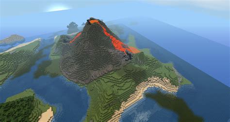 Volcanic Islands Custom Terrain Minecraft Map