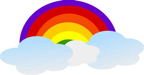 Free Rainbow Clip Art Pictures - Clipartix