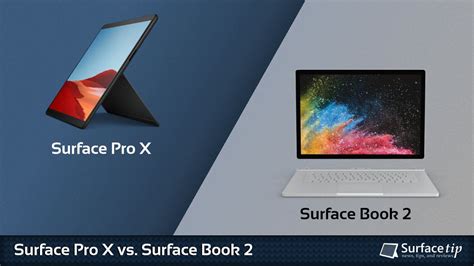 Surface Pro X vs. Surface Book 2 - Detailed Specs Comparison - SurfaceTip