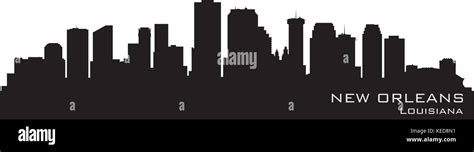 New orleans skyline silhouette hi-res stock photography and images - Alamy