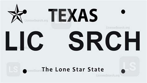 Texas License Plate Lookup | License Lookup