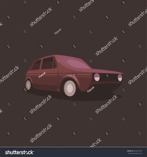 Car Vector Illustration Black Background Stock Vector (Royalty Free) 524272162 | Shutterstock