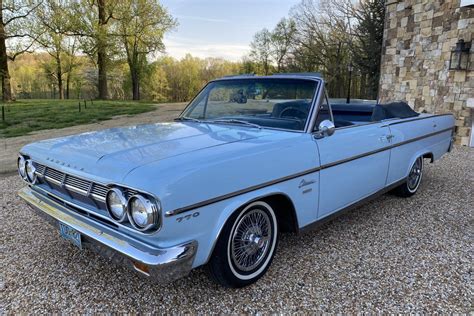 No Reserve: 1965 Rambler Classic 770 Convertible for sale on BaT Auctions - sold for $11,000 on ...