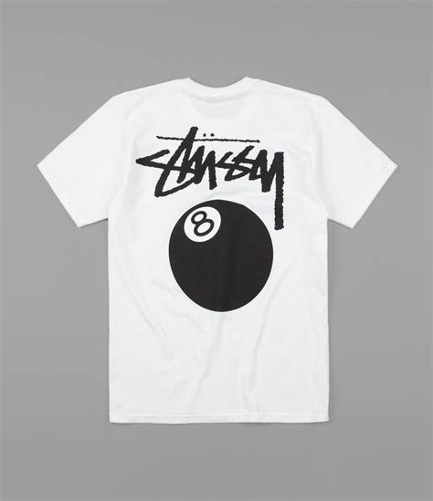 Stussy 8 Ball T-Shirt - White | Flatspot