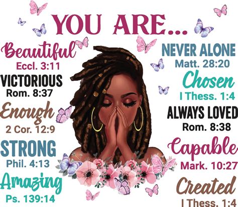 GOD SAYS You Are Beautiful Victorious Enough - Etsy