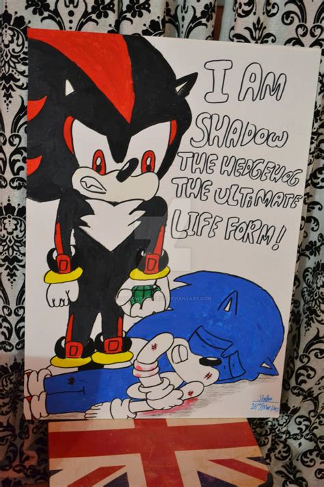 Shadow the hedgehog quote poster by ShadowsLilHoexx on DeviantArt