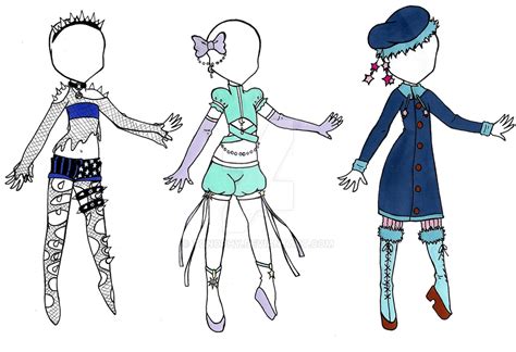 Custom outfits 3 by Tonophy on DeviantArt
