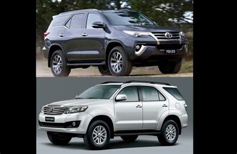 2016 Toyota Fortuner Vs Old Fortuner: Comparison Report | Find New & Upcoming Cars | Latest Car ...