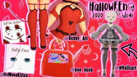 HALLOWEEN 👻 (Royaleween) 2020 SET & ACCESSORY IDEAS! Royale High COMMUNITY CREATIONS - YouTube