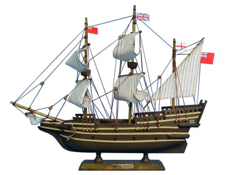 Buy Wooden Mayflower Tall Model Ship 14in - Model Ships