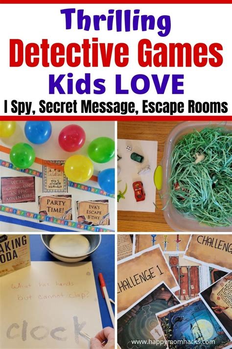 10 Thrilling Mystery & Detective Games for Kids | Happy Mom Hacks