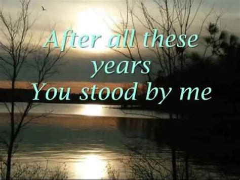 AFTER ALL THESE YEARS LYRICS BY JOURNEY - YouTube