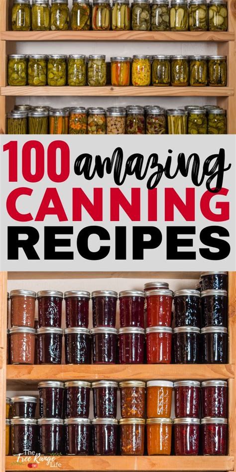 100+ Home Canning Recipes and Resources | Home canning recipes, Canning recipes, Canning vegetables