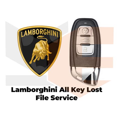 Lamborghini All Key Lost File Service | MK3