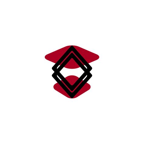 a logo for a company that makes a red and black logo 33539085 Vector Art at Vecteezy