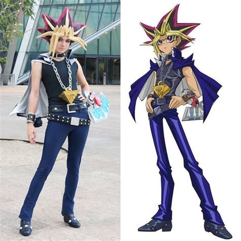 Yugi from Yu-Gi-oh! cosplay by instagram.com.yaboymegan. #YuGioh #cosplayclass #costume ...