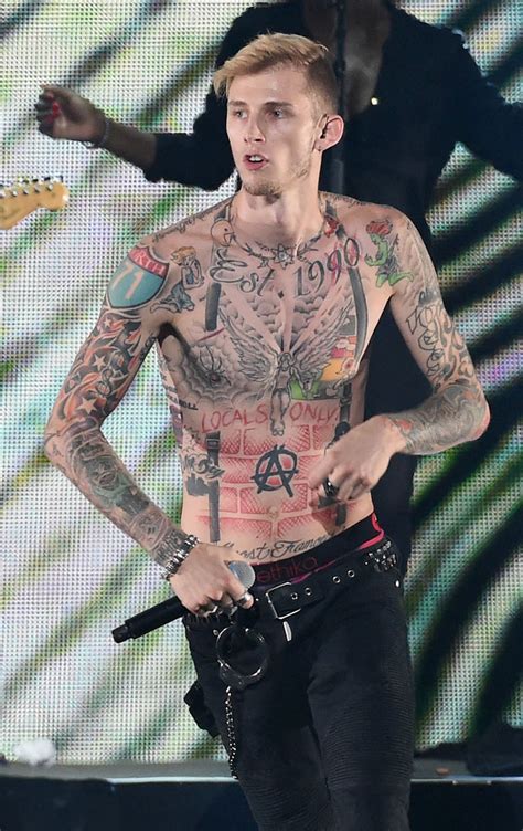 Machine Gun Kelly's Tattoos and Their Meanings | POPSUGAR Beauty