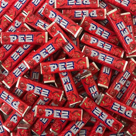 Pez Candy Refill, Cherry Pez Candy Bulk 5LB Bag of Cherry Pez Refill ...