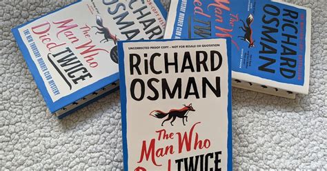 Page to Stage Reviews: Book review: The Man Who Died Twice by Richard Osman (The Thursday Murder ...