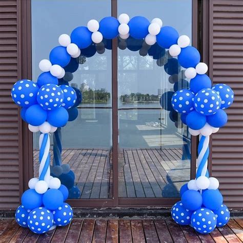 Arcos de globos para fiestas globo de agua Base decoraciones arco boda látex Base … | Festa com ...