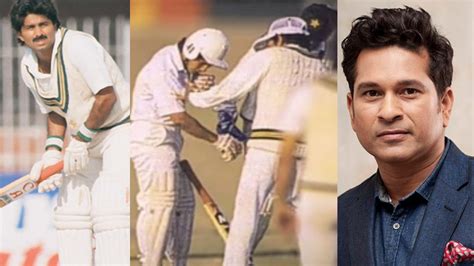 'Tereko hospital jana padega'- Sachin Tendulkar recalls Miandad ...