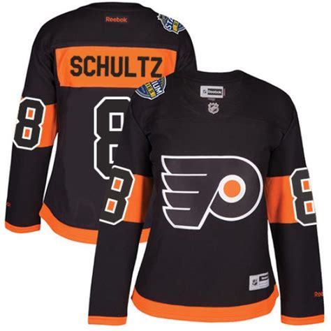 Women's Philadelphia Flyers Dave Schultz Reebok Authentic 2017 Stadium ...