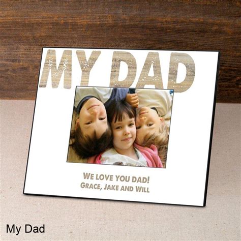 Personalized Father's Day Picture Frame-JD-GC1273 - Famous Favors