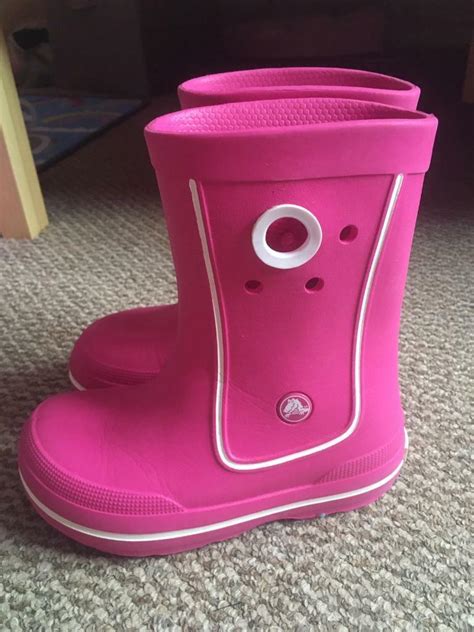 Girl’s/Kids CROCS Pink Wellies size 12/13 | in Aigburth, Merseyside ...